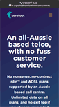 Mobile Screenshot of barefoottelecom.com.au